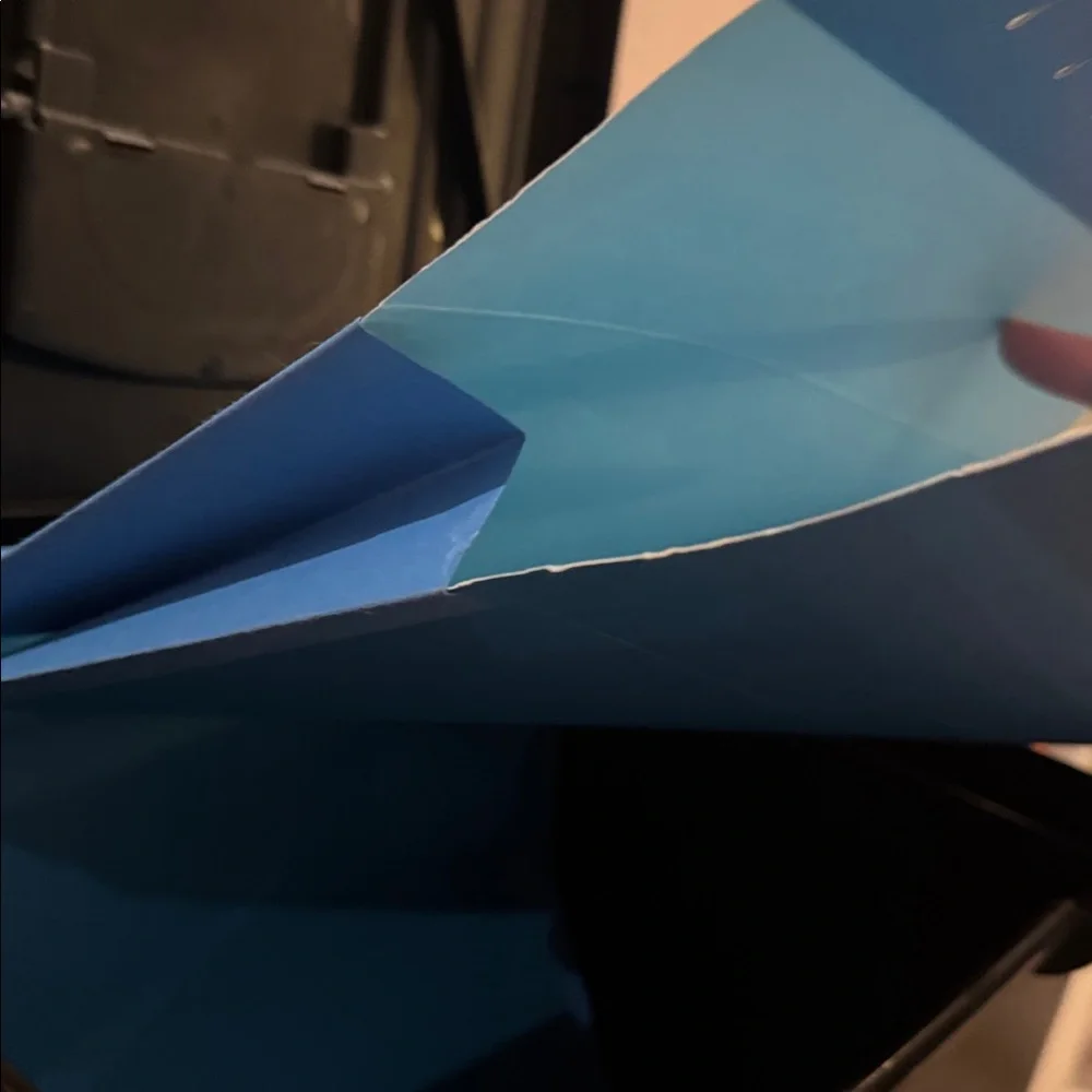 Plastic Portable File Box with File Hanging Folders and Manila file folders